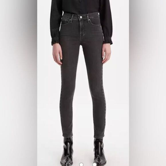 Levi’s 311 shaping skinny women’s studded jeans size 30 - Picture 1 of 10